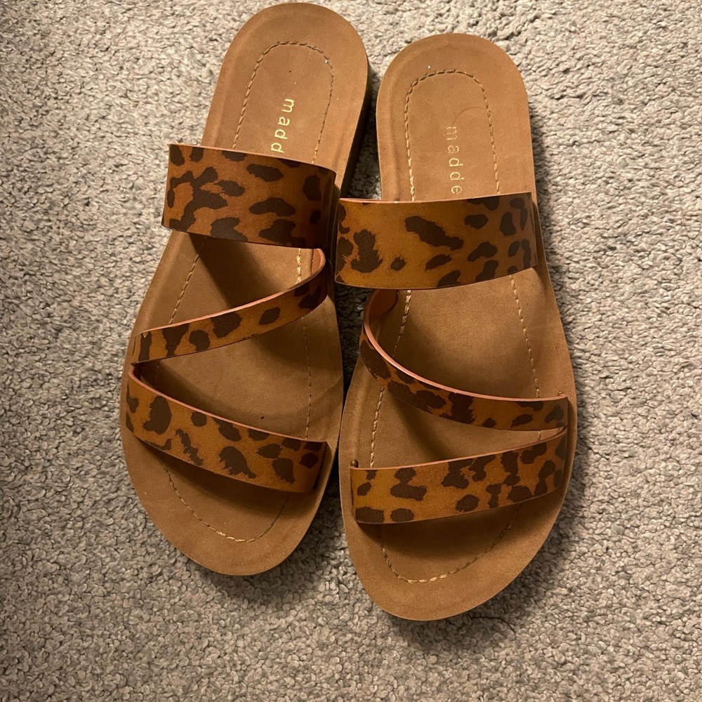 Print Madden Girl Sandals
